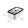 Fresh & Save STAINLESS, L Vacuum box, stainless steel, silver, small 2