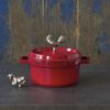 Matlagningsset med kryddkvarnar, vin&ouml;ppnare och r&ouml;d cocotte, 4 delar., small 7