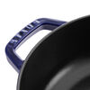 Braisers, 24 cm round Cast iron Saute pan Chistera dark-blue, small 3