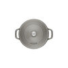 3.7 l cast iron round Saute pan Chistera, graphite-grey,,large