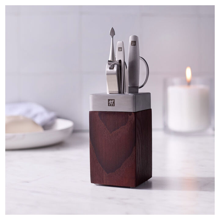 PREMIUM, 6-pc Manicure Station, 18/10 Stainless Steel , large 2