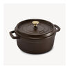 La Cocotte, 3.7 l cast iron round Cocotte, chocolate, small 4