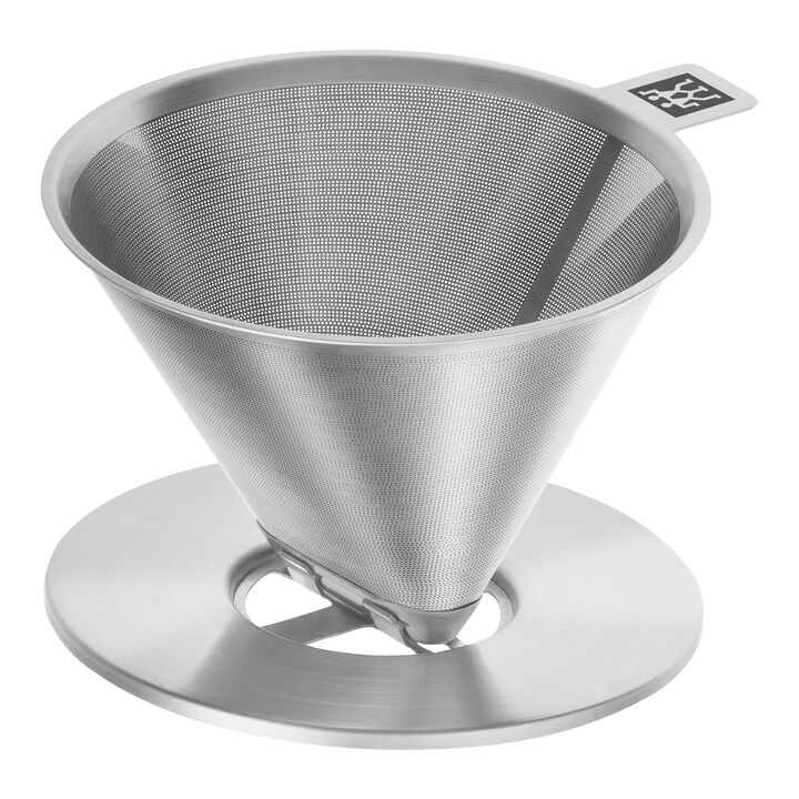 Coffee, Pour over coffee dripper, 18/10 Stainless Steel, large 2