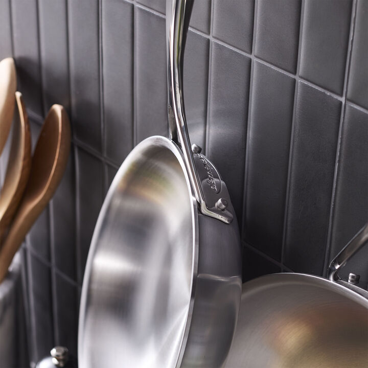 Industry 5, 2-pc, 18/10 Stainless Steel, Frying Pan Set, large 4