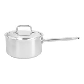 Demeyere Apollo 7, 18 cm 18/10 Stainless Steel Saucepan with lid silver
