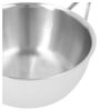 22 cm 18/10 Stainless Steel Sauteuse conical,,large