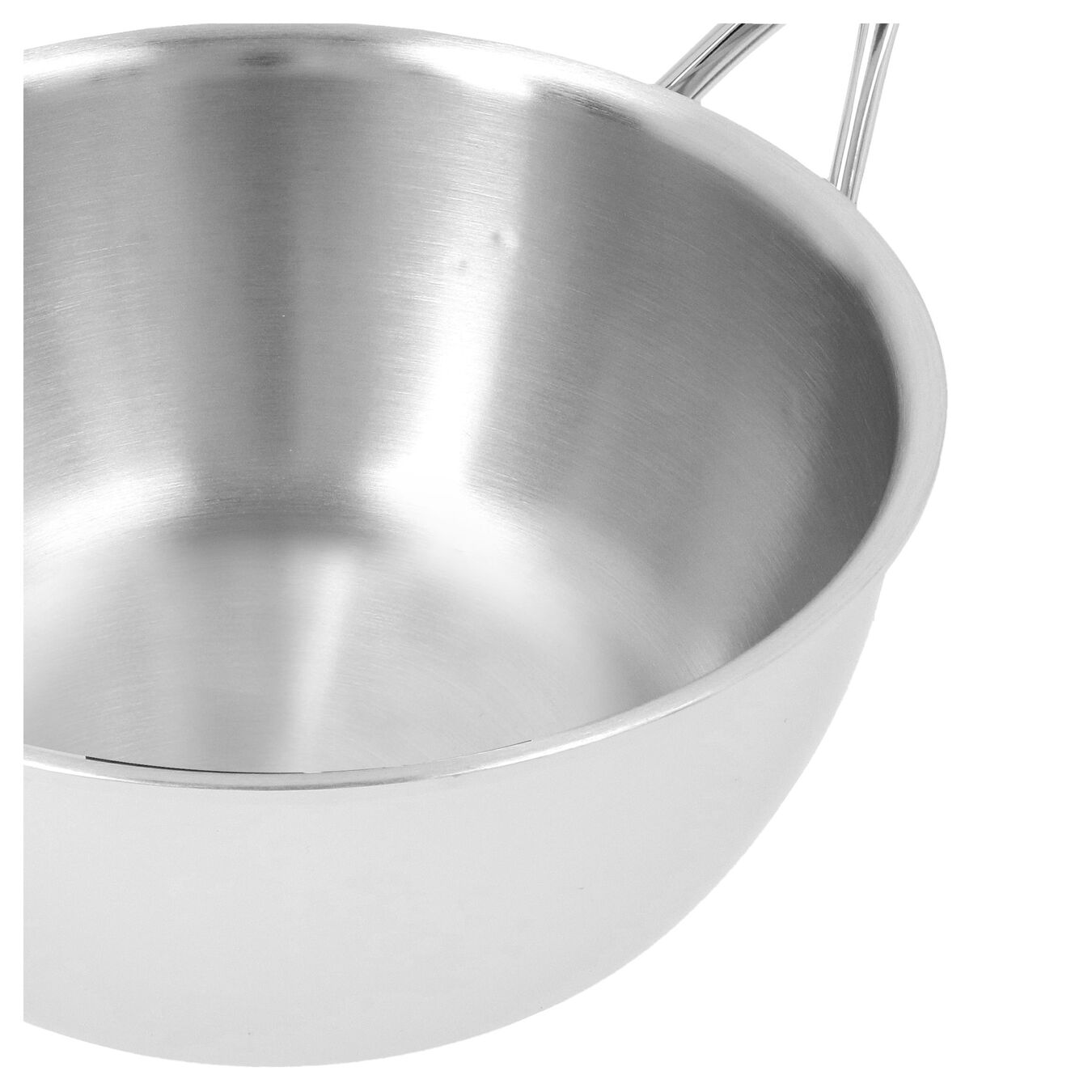 22 cm 18/10 Stainless Steel Sauteuse conical,,large 5