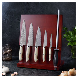 7-pc, Knife block set, pure-white