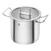 8 l 18/10 Stainless Steel Stock pot high-sided,,large