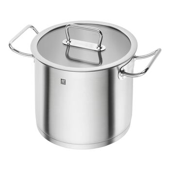 8 l 18/10 Stainless Steel Stock pot high-sided,,large 1