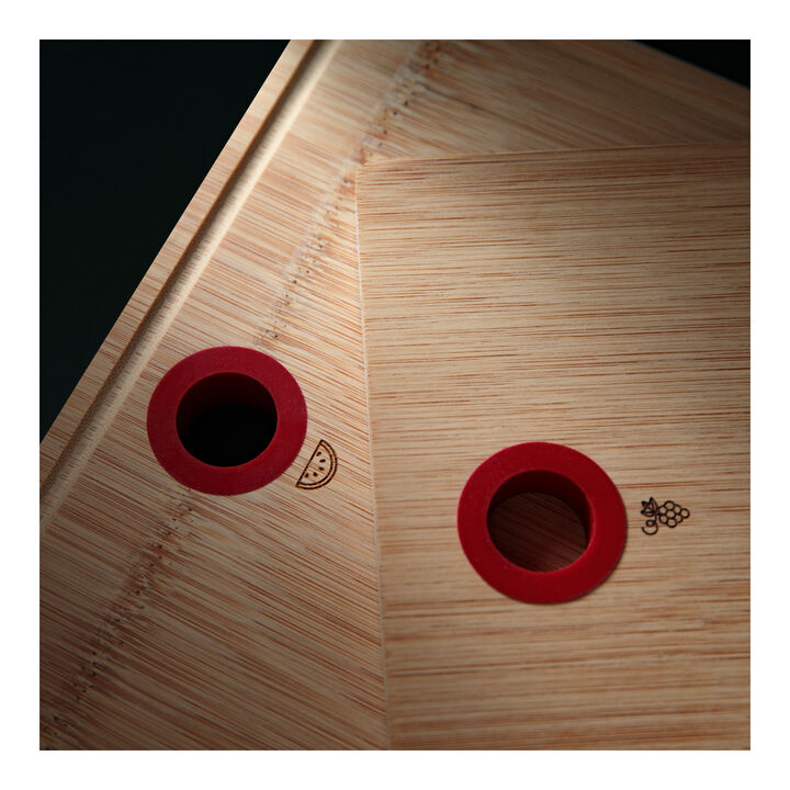 Now, Cutting board set 3 Piece, bamboo, large 3