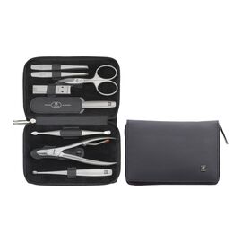 ZWILLING TWINOX, Snap fastener case, 8 Piece | nappa leather | black