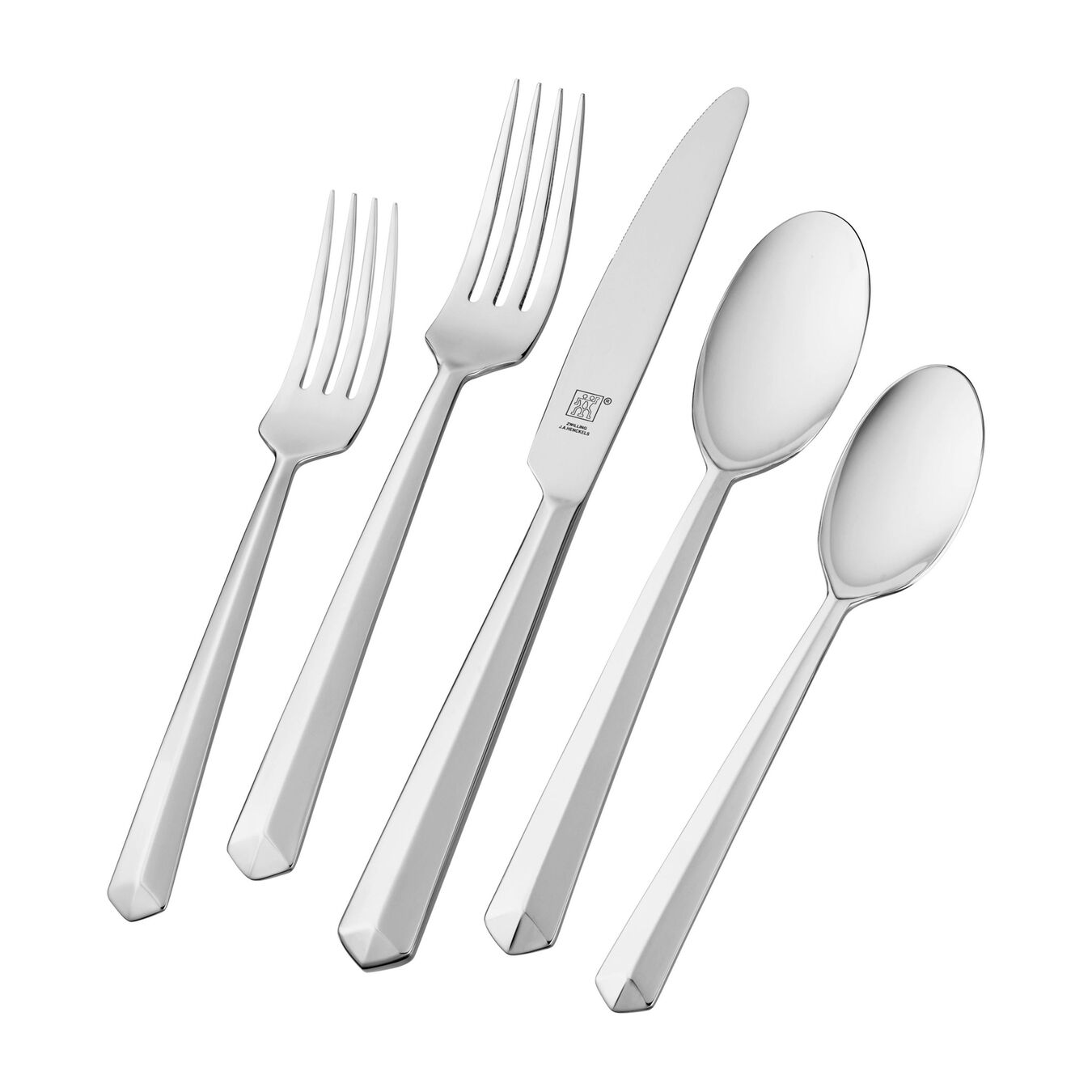 42-pc Flatware Set, 18/10 Stainless Steel ,,large 1
