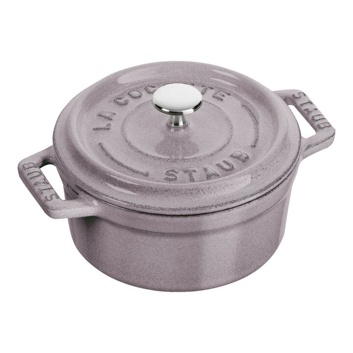 La Cocotte, 250 ml cast iron round Mini cocotte, cherry blossom, large 1