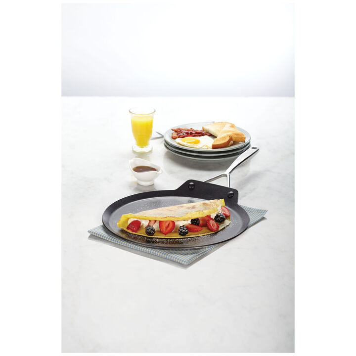 Plus, 28 cm 18/10 Stainless Steel Pancake pan, large 2