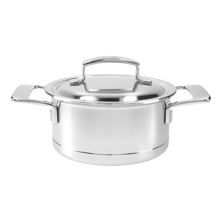 Silver 7, Kookpan met dubbelwandig deksel 16 cm / 1,5 l, large 1