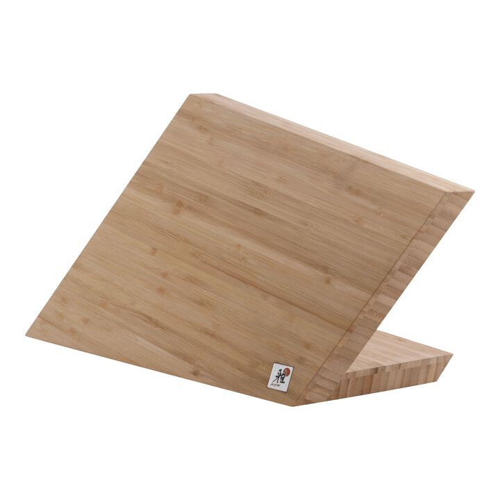 5 slot brown Knife block empty, large 1