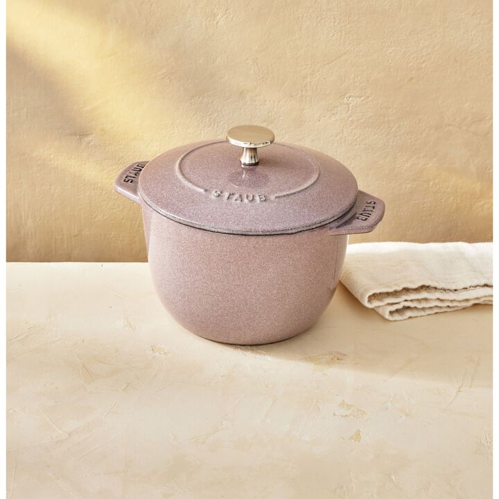 La Cocotte, 1.75 l cast iron round Rice cocotte, cherry blossom, large 2
