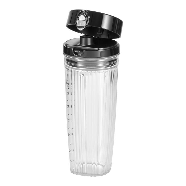 Enfinigy, Personal Blender Jar with Drinking Lid and Vacuum Lid, large 2