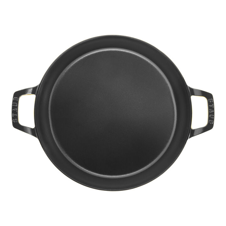 Cast Iron, 3.5 qt, Braiser With Glass Lid, Citron, large 2