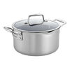 Clad CFX, 6 qt, Non-stick, Stainless Steel Ceramic Dutch Oven , small 1