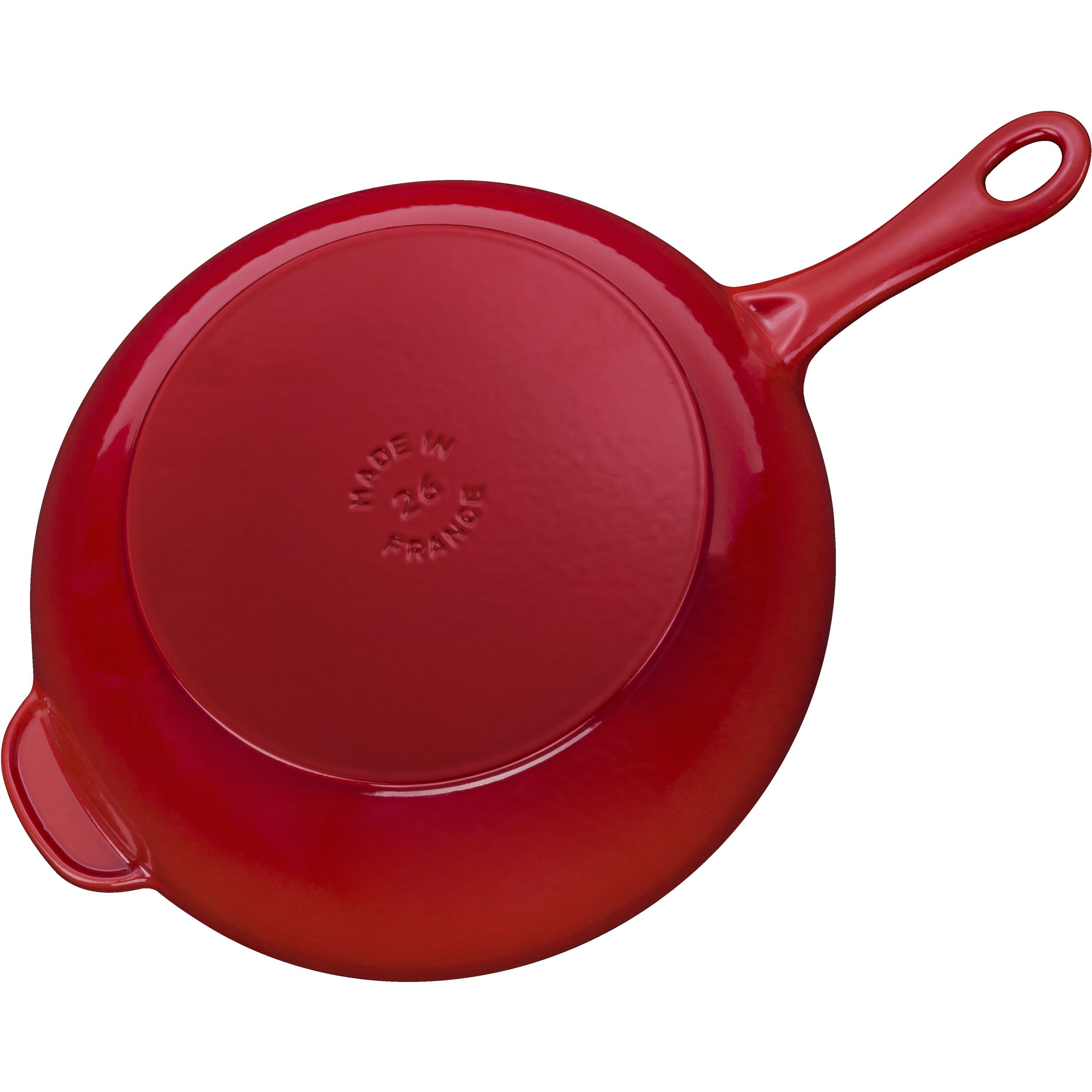 10-inch, Daily pan with glass lid, cherry