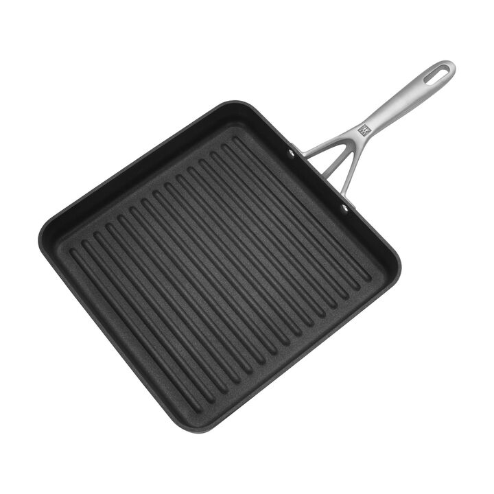 Motion, 11-inch, Aluminum, Non-stick, Square, Hard Anodized Grill, large 4
