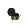 Cast Iron - Round Cocottes, 7 qt, Round, Cocotte, Basil, small 2