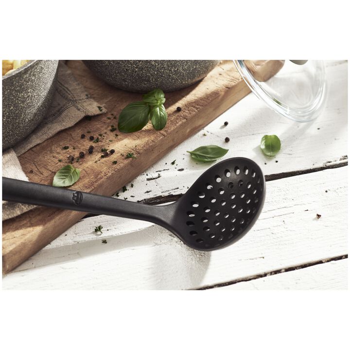 Nero, Skimming spoon, 31 cm, silicone, large 3