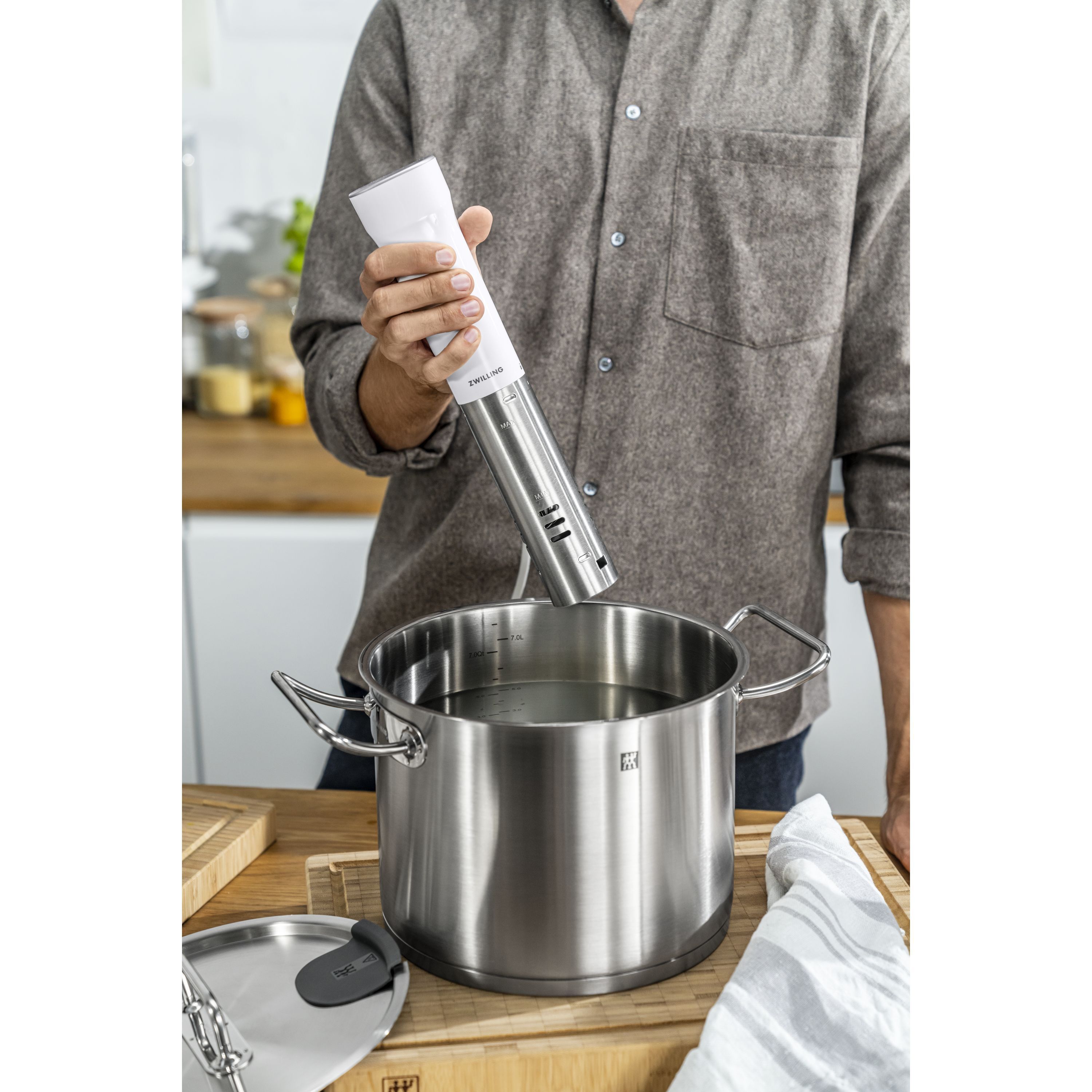 ZWILLING Enfinigy Sous-vide Stick, Weiß | ZWILLING.COM