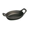 Specialities, 15 cm oval Cast iron Oven dish black, small 2