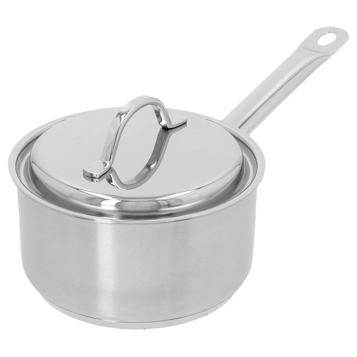 16 cm 18/10 Stainless Steel Saucepan with lid silver,,large 4