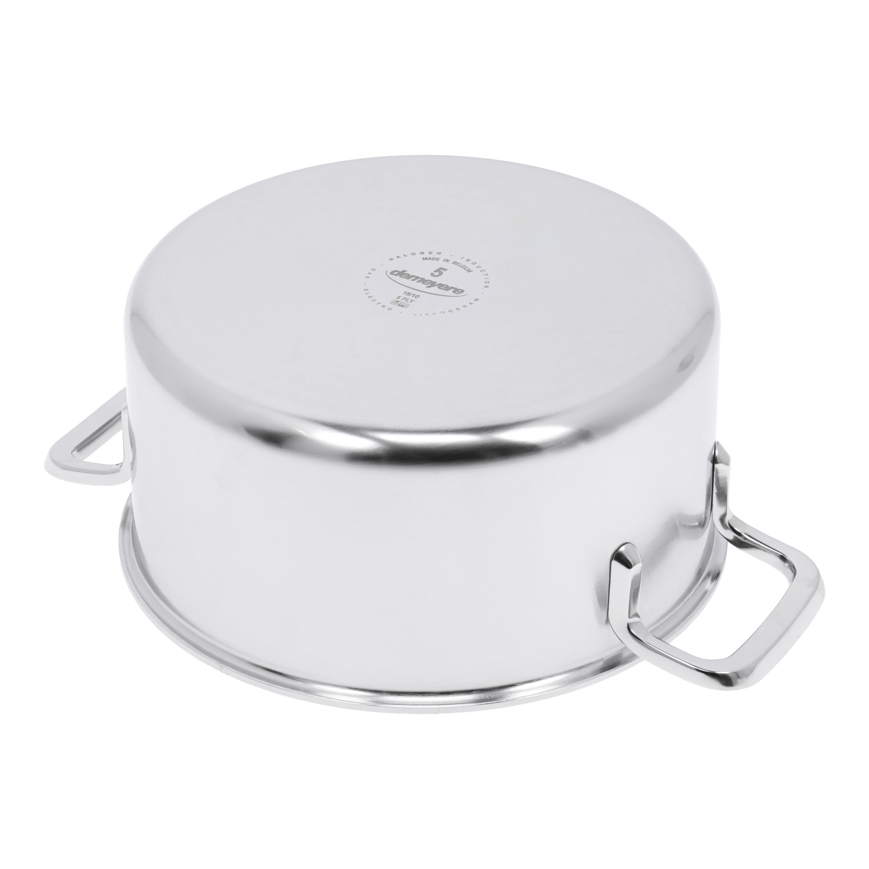 Demeyere Intense 5 Kookpan met dubbelwandig deksel 22 cm / 4 l - Intense 5 - Demeyere