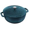 Cast iron, Essential French Oven with lily lid and trivet 2 Piece, cast iron, small 2