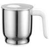 Milk frother, 400 ml, silver,,large