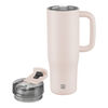 Thermo Plus, Copo t&eacute;rmica com palhinha, 900 ml, A&ccedil;o inoxid&aacute;vel, Rosa, small 12