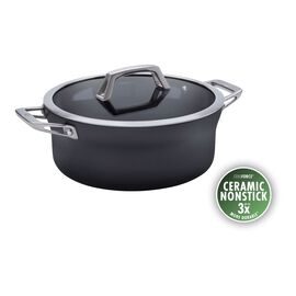 4.75 l aluminum deep saute pan with lid