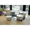 TWIN Classic, 5-pcs 18/10 Stainless Steel Pot set silver, small 9