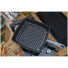 Grill Pans, 30 cm square Cast iron American grill graphite-grey, small 6