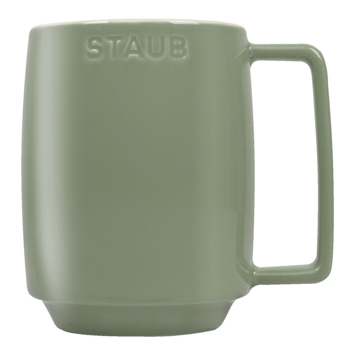 Ceramique, 475 ml ceramic Mug eucalyptus, large 4