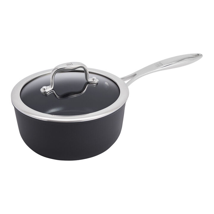 Forte Plus, Sauce pan with lid, aluminum, Ceramic Titanium, large 1