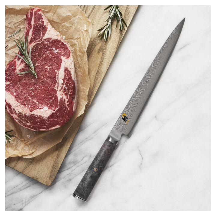 BLACK 5000MCD67, Sujihiki liscio - 24 cm, marrone-nero, large 2