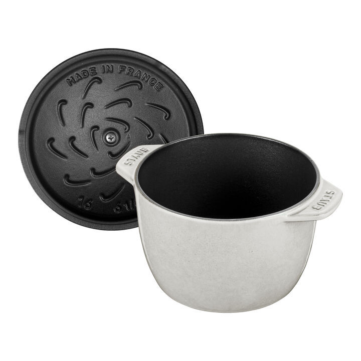 鋳物ホーロー鍋, ラ・ココット de GOHAN 16 cm, ラウンド, カンパーニュ, 鋳鉄, large 3