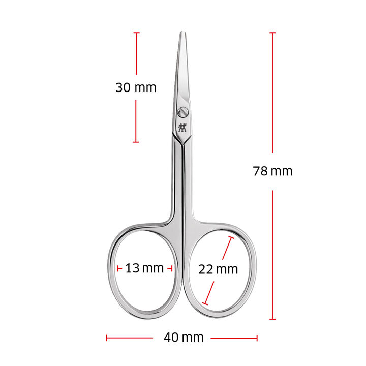 CLASSIC, Tijera para manicura de bebé 8 cm, pulido, large 4