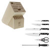 Professional S, 7-pc, Knife block set, natural, small 8