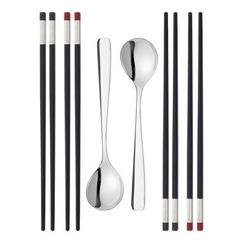 Chopstick, ätpinnar 10-st, Matt/Polerad,,large 1
