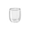 2-pc Espresso glass set, Double wall ,,large