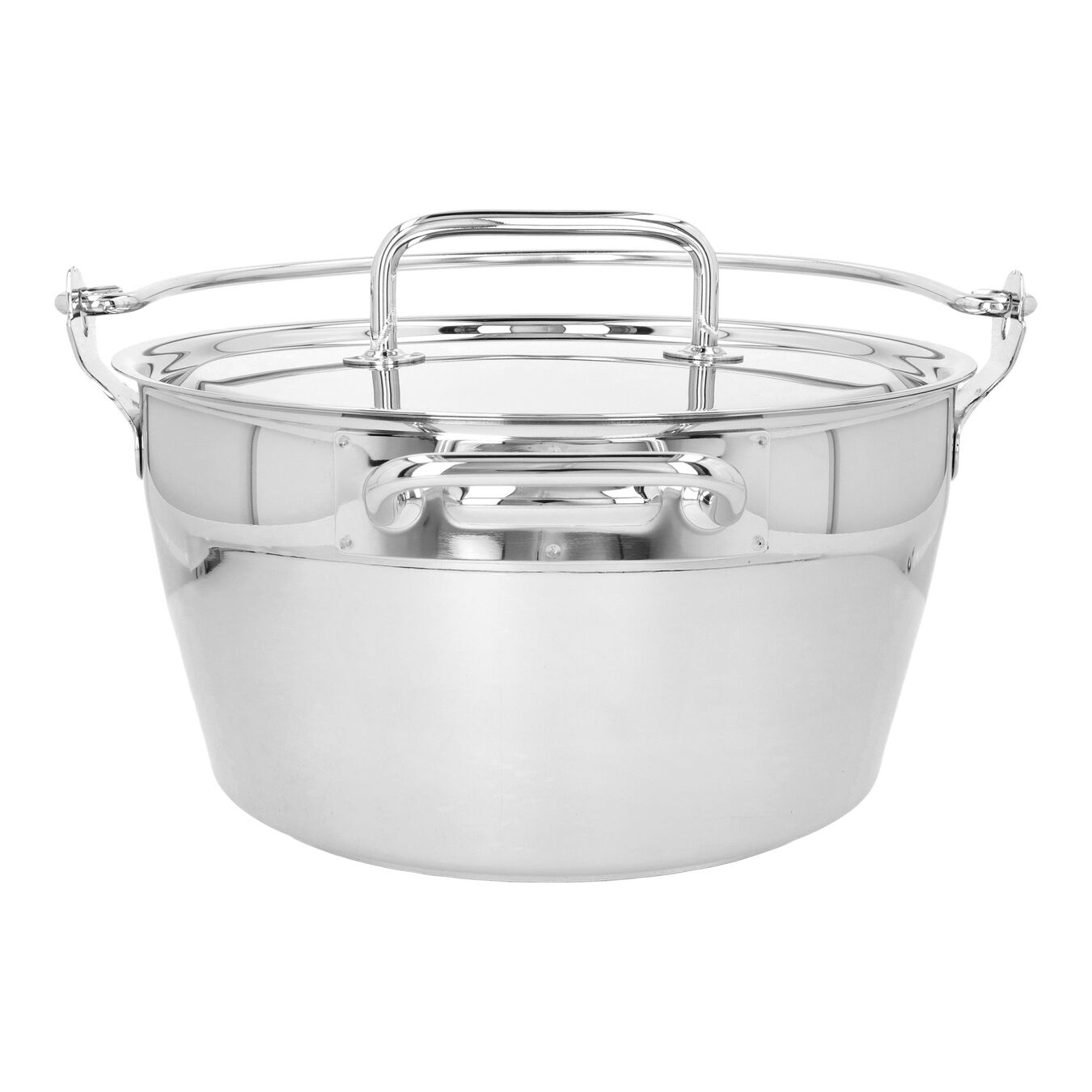 10.6 qt, 18/10 Stainless Steel, Maslin Pan,,large 1