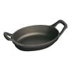 Specialities, 15 cm oval Cast iron Oven dish black, small 1