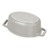 鋳物ホーロー鍋, ピコ・ココット 11 cm, オーバル, カンパーニュ, 鋳鉄, small 4